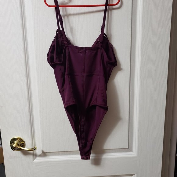 Lace Mesh Strappy Bodysuit - Revamped (Urban Planet) - Picture 4 of 5